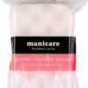 Manicare Luxury Massage Bath Sponge, Wash Exfoliate And Massage, Shower Body Scrubber, Pink Double Sided Cleaning Sponge, Durable And Long lasting, Lather And Use With Shower Gel Or Body Wash