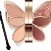 Erinde Butterfly Eyeshadow Palette Makeup, Matte Shimmer Metallic Eye Makeup, Highly Pigmented, Naturing-Looking, Blendable Long Lasting Waterproof Eye Shadow Palette, Valentine's Day Gifts Presents