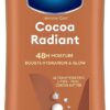 Vaseline Intensive Care Cocoa Radiant Body Lotion with ultra-hydrating lipids and pure cocoa butter for dry skin 200 ml
