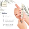 Onsen Secret Japanese Nail File - Professional 10-Pack Nail Files, Double Sided Natural & Acrylic Nail Filers - 120/180 Grit - Disposable, Salon Smooth, Best Nail File for Shiny Nails