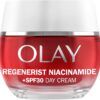 Olay Regenerist Niacinamide Day Cream Face Moisturiser SPF 30, Skincare with Niacinamide 99% Purity, Antioxidant Vitamin E. Anti Aging Skin Care: Renews, Firms and Hydrates. Non-Greasy, 50ml