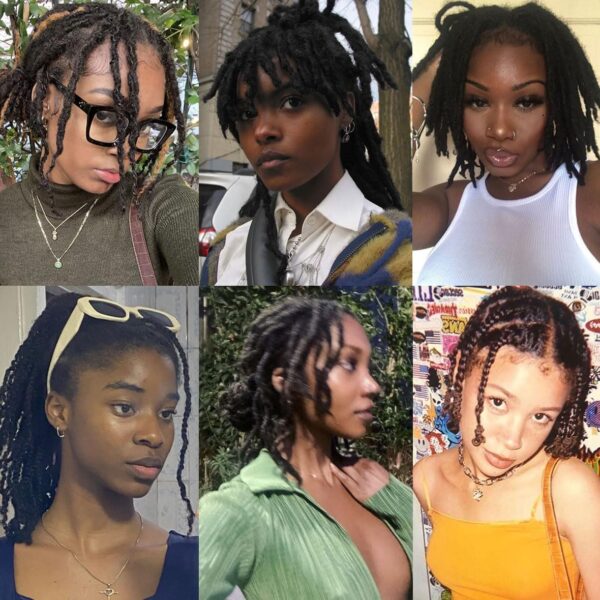 Kackanaa 16 Inch Afro Kinky Curly Human Hair Bulks for Dreadlock Extensions 1 Pack Marley Twist Hair Bulk for Mini Twist Repair Locs Springy Afro Twist Human Hair Bulk, 30g /Pack