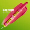 NYX Professional Makeup Lip Balm, A Hint of Colour, Infused with Oils for Long Lasting Hydration, Lightweight & Vegan Formula, Fat Oil Slick Click,Going Viral