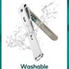 Manicure Set with Portable Travel Case,Nail Clippers Gift and Family Set, Medical Grade Stainless Steel(4 Pieces) (Mr-6105)
