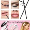 LIONVISON Disposable Makeup Applicators, Makeup Mixing Palette with Spatula and 262 PCS Disposable Makeup Brush Tools, Mascara Wands Lip Brushes Eyeliner Brushes Makeup Hair Clips with Organizer Box