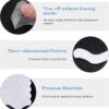 Mynoozi 36PCS Non-Slip Strip Stickers for Bath and Shower, Wave Anti-Slip Strip with Scraper, Non Slip Bathtub Stickers for Stairs, Shower Room, Slippery Surfaces, Sauna, Kitchen-Transparent