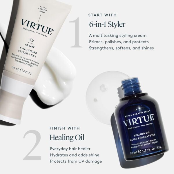 71glqWqTrkL._SL1500_.jpg Virtue 6-in-1 Hair Styler, Styling Cream with Heat Protection, Safe for All Hair Types, Color Safe