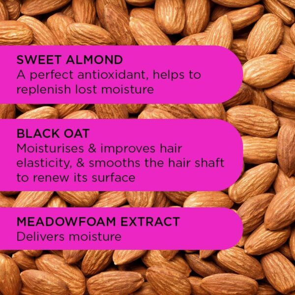 Noughty 97% Natural To The Rescue Treatment Mask Hydrating Formula for Dry Frizzy and Damaged Hair with Sweet Almond and Black Oat Sulphate Free Vegan Haircare 300ml