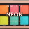 Profusion Cosmetics Neon 10 Shade Palette, Multicolour