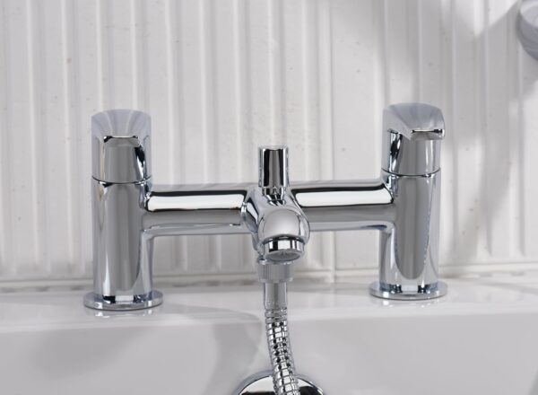 Bristan OR BSM C Orta Bath Shower Mixer - Chrome Plated