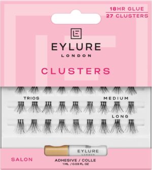 Eylure Clusters Individuals Trios (18 hr glue)