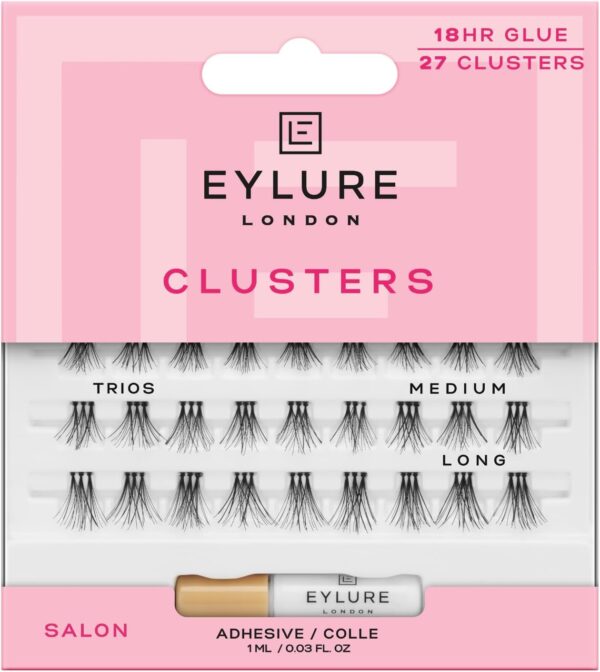 Eylure Clusters Individuals Trios (18 hr glue)
