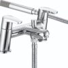 Bristan OR BSM C Orta Bath Shower Mixer - Chrome Plated