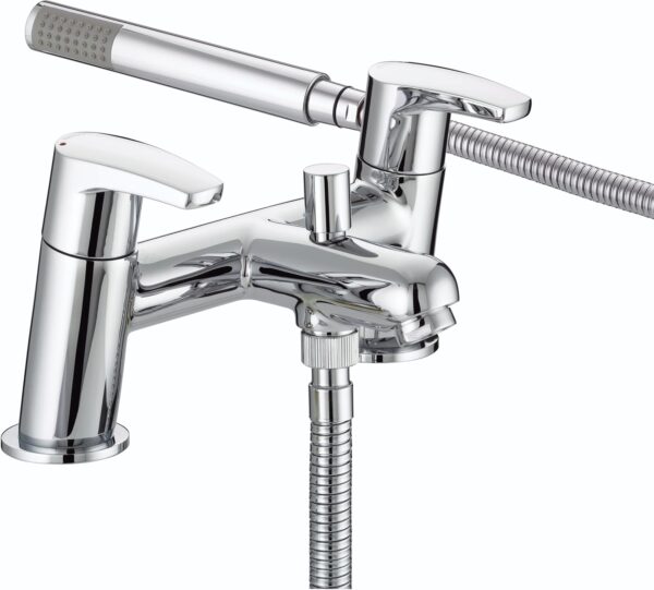 Bristan OR BSM C Orta Bath Shower Mixer - Chrome Plated
