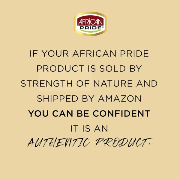 African Pride Moisture Miracle Coconut Oil & Baobab Oil Leave-In Hair Cream - Provides Intense Moisture & Helps Repair Natural Coils & Curls, Hydrates & Strengthens, 18 oz
