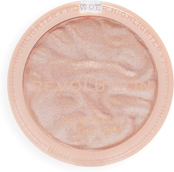 Makeup Revolution Highlight Reloaded, Highly Pigmented, Shimmer Glow Finish Face Makeup, Just My Type, 10g