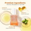 Modelones Nail Care 8 in one Ridge Filling Strengthener Treatment, Nail Polish Strengthener for Damaged and Weak Nails, Nail Hardener Extra Strong and Growth Smoothing Glitter Nude Nail Varnish 15ml