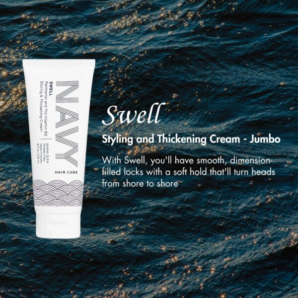 Navy Haircare Swell Panthenol and Pro Vitamin B5 Styling and Thickening Cream 236 ml / 8 oz