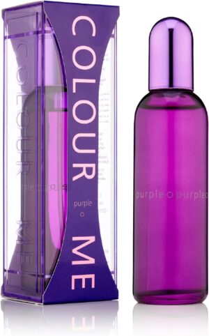 COLOUR ME Purple Perfume for Women. 100ml Eau de Parfum. Luxury Fragrance - Ladies Perfume, Long Lasting Womens Perfumes by Milton-Lloyd