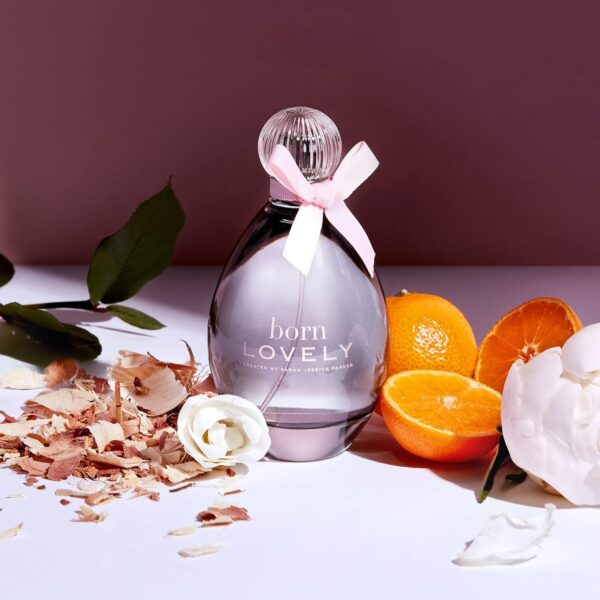 Born Lovely By SJP EDP Spray For Women-Timelessly Classic Feminine Fragrance-Elegant, Sparkling, And Unexpected-Mandarin, Peony, Blushing Freesia, And Sweet Caramel 100 ml