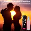FEXPDL 3Pcs Pheromone Perfume for Women to Attract Men, Roller Ball Perfume Women The Original Pheromone Infused Essential Oil Perfume Cologne Pheromone Perfume for Man and Women 10ml with 1Pcs Balm