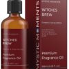 Mystic Moments | Witches Brew Fragrance Oil - 100ml - Perfect for Soaps, Candles, Bath Bombs, Oil Burners, Diffusers and Skin & Hair Care Items