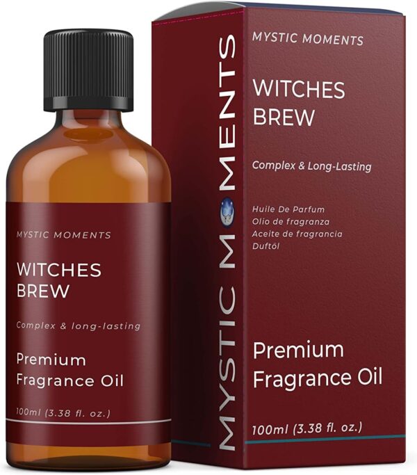 Mystic Moments | Witches Brew Fragrance Oil - 100ml - Perfect for Soaps, Candles, Bath Bombs, Oil Burners, Diffusers and Skin & Hair Care Items
