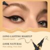 Microblading Pencil with 4 Fine Microfork Tips - Long-Lasting Waterproof, Smudge-Proof Eyebrow Shaping Tool for Natural Eyebrow Shaping (Dark Brown)