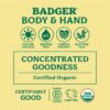 Badger Mini Cuticle Care, For Strong Healthy Nail Growth, With Soothing Shea Butter, Rosemary Fragrance, 21g