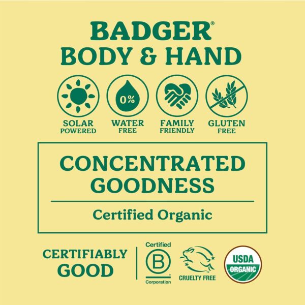 Badger Mini Cuticle Care, For Strong Healthy Nail Growth, With Soothing Shea Butter, Rosemary Fragrance, 21g