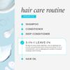 HASK Argan Oil 5-in-1 Leave In Conditioner Spray, repairing for all hair types, colour safe, gluten free, sulfate free, paraben free - 1 175ml Bottle