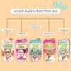 7th Heaven Moisturising Face Masks Set (Pack of 5) Nourishing and Hydrating Face Mask Skincare Set - Genuine 7th Heaven Face Masks Skincare