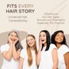 Vitamins Hair Mask Conditioner Keratin Treatment - Biotin Castor and Coconut Oil Deep Conditioning for Thin Fine Hair - Anti Frizz Moisturiser for Curly Straight Dry Damaged and Frizzy Locks