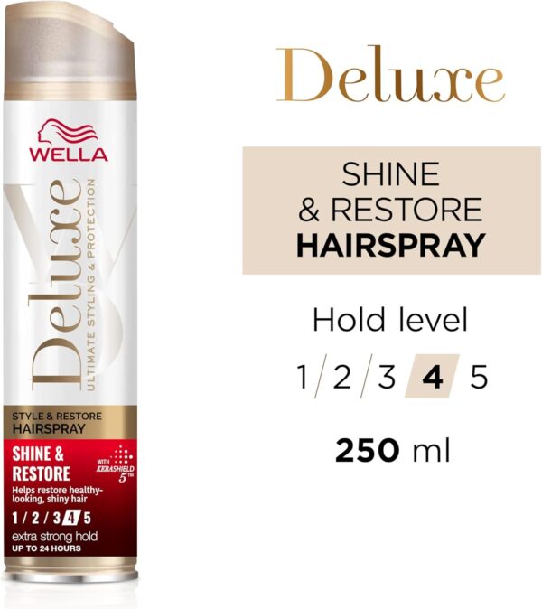 Wella Deluxe Shine & Repair Hairspray, 250ml