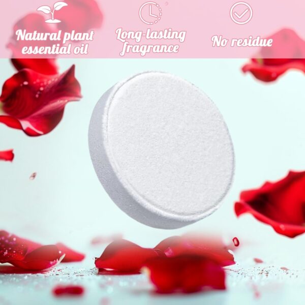 LYINUR 8 Pcs Shower Steamers Aromatherapy with 8 Scents, Shower Bombs Steamer with Essential Oils for Relaxation, Bath Bombs Sets Unique Gift for Women Mum, Christmas Stocking Fillers