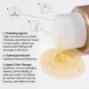 OUAI Detox Shampoo - Clarifying Shampoo for Build Up, Dirt, Oil, Product and Hard Water - Apple Cider Vinegar & Keratin for Clean, Refreshed Hair - Sulfate-Free Hair Care (10 oz)
