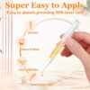 Cuticle Oil Pen for Nail Care,4PCS Nail Oil Pen with Natural Ingredients,Cuticle Oil for Nails for Nail Growth Treatment,Nail Oil Cuticle for Repairing Cracked with Nail File(Mix Flavors)