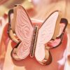 Erinde Butterfly Eyeshadow Palette Makeup, Matte Shimmer Metallic Eye Makeup, Highly Pigmented, Naturing-Looking, Blendable Long Lasting Waterproof Eye Shadow Palette, Valentine's Day Gifts Presents