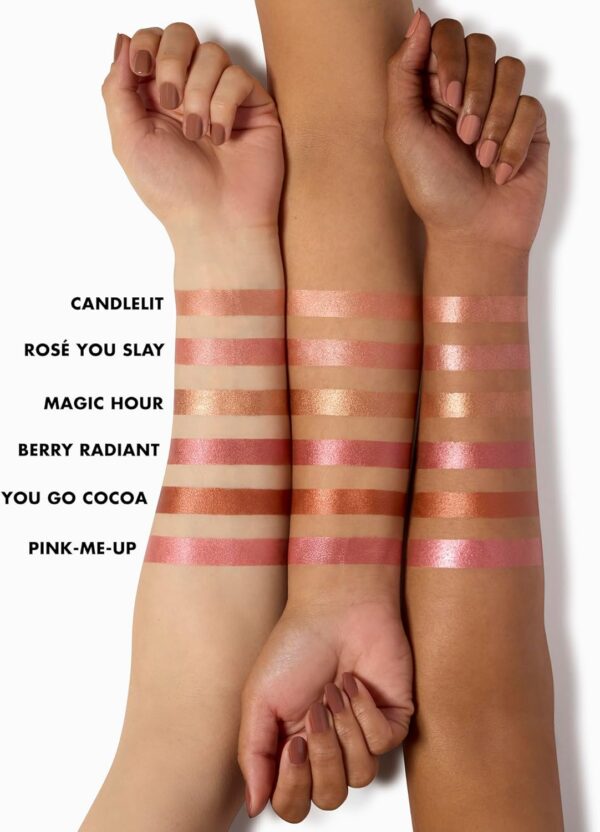 e.l.f. Halo Glow Blush Beauty Wand, Liquid Blush Wand For Radiant, Flushed Cheeks, Infused With Squalane, Vegan & Cruelty-free, Rosé You Slay