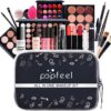 FantasyDay All-in-one Makeup Set Gift Surprise | Full Makeup Kit for Women Cosmetic Essential Starter Bundle Include Eyeshadow Palette Lipstick Blush Foundation Concealer Face Powder Lipgloss Brush