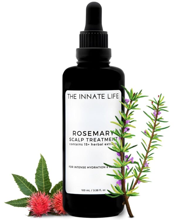Rosemary Scalp Treatment | Nourish with Rosemary Oil, Strengthen Follicles, Hydrate Scalp, Prevent Hair Loss, Ideal for Healthier Hair - Organic Hair Care Solution