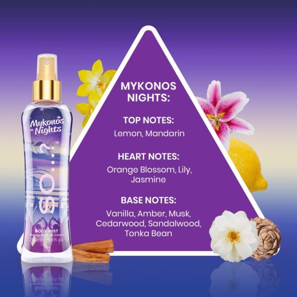 So…? Summer Escapes Womens Mykonos Nights Body Mist Fragrance Spray 200ml