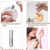 4PCS 5ml Perfume Atomiser Refillable Bottles Portable Mini Spray Travel Bottle Easy to Refill Empty Atomizer Bottle for Purse Handbag Pocket Luggage,Bright Color
