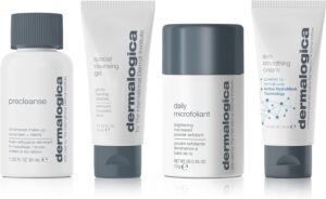 Dermalogica Discover Healthy Skin Kit, Polishes, Cleanses, Moisturisers, Precleanse 30ml, Special Cleansing Gel 15ml, Daily Microfoliant 13g, Skin Smoothing Cream 15ml , for All Skin Types