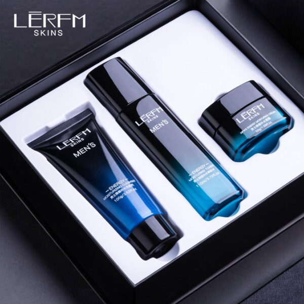 Mens Skincare Kit - Includes Mens Face Moisturiser, Mens Face Wash, Mens Toner - Mens Skincare Gift Set - Gifts For Men ,Natural Men Skin Care Kit Gifts for Men