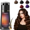 Polar Hair Dye Shampoo, Hair Care, Hair Care Instant Dye Shampoo, Natural Color for Gray Hair Coverage (Dark Drown)