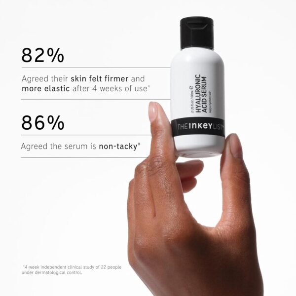 The INKEY List 2% Hyaluronic Acid Face Serum 30ml, Hydrating Skincare, Combats Dry Skin, Vegan Friendly, Suitable For All Skin Types