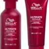 Wella Professionals Repair and Rebuild Professional Hair Care Duo for All Types of Hair Damage, Ultimate Repair Shampoo 250ml and Conditioner 250ml Bundle
