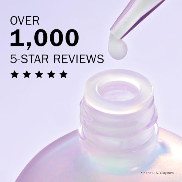 71pa2ywCGYL._AC_SL1500_.jpg Olay Super Serum 5-in-1 Benefits, Hydrating Face Serum 50 ml, With Vitamin C, Niacinamide, Collagen Peptides & Vitamin E, Glowing, Firmer and Smoother Skin, Lightweight Formula