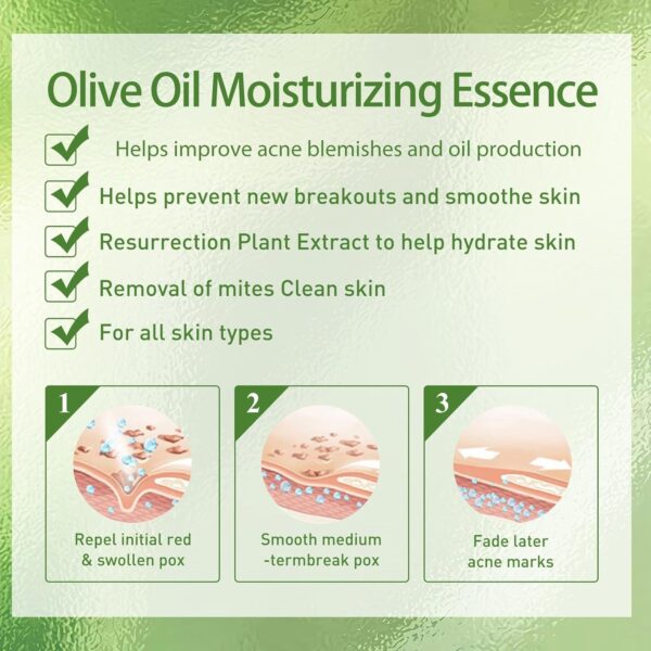 2PCS Olive Vitamin E Skin Oil,Anti Dry Body Oil,Firming Face Oil and Serum,Face & Body Skincare.Vitamin E Olive Bodu Oil,Natural Body Massage Oil,Hydrating Body Oil for Dry Skin,Relieve Dryness-75ML